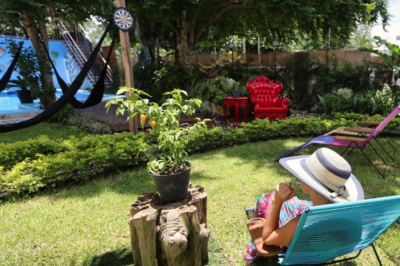 Casa Chukum Hotel บากาลาร์ ภายนอก รูปภาพ A backyard in the United States