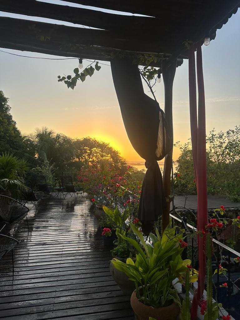 Casa Chukum Hotel บากาลาร์ ภายนอก รูปภาพ Sunset at the resort